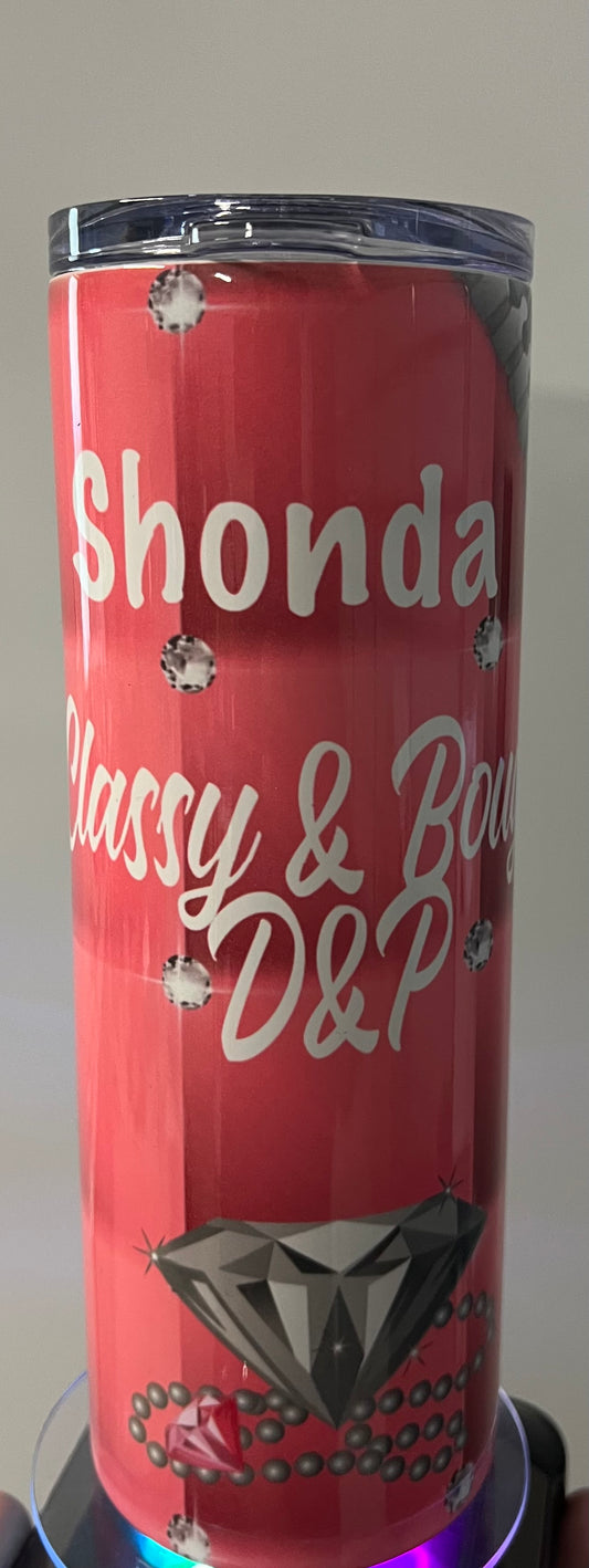 KOA Diamonds and Pearls Tumbler