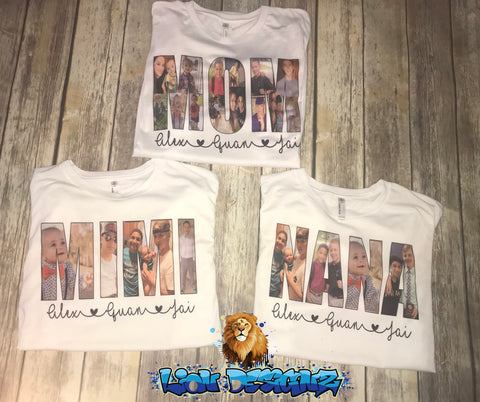 Mother's Day Collage Shirt